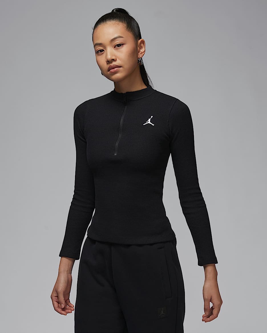 NIKE公式】ジョーダン ウィメンズ ロングスリーブ 1/2ジップ